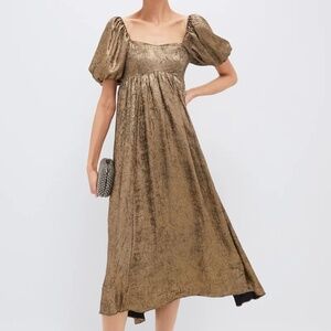 Tuckernuck Moon River Gold Dress
